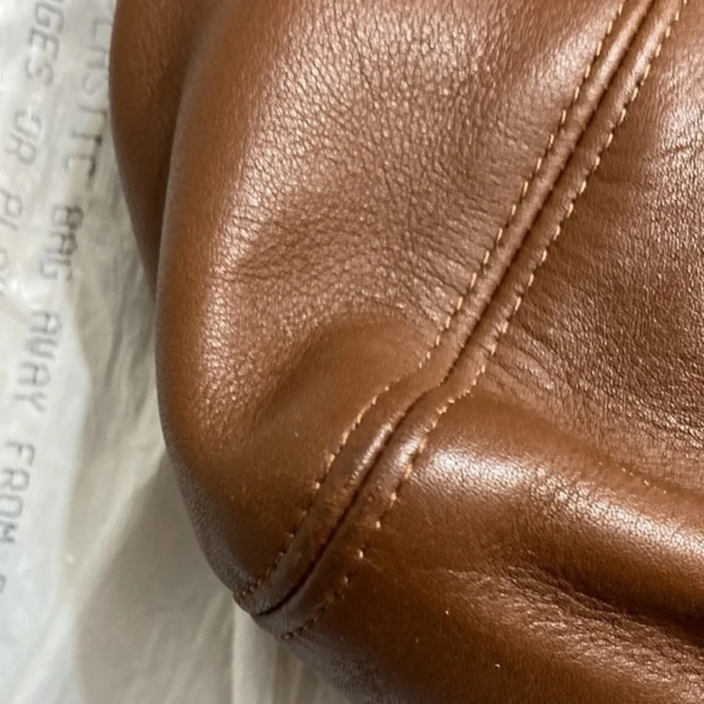 Coach vintage brown leather tote bag 4157 waverly soho